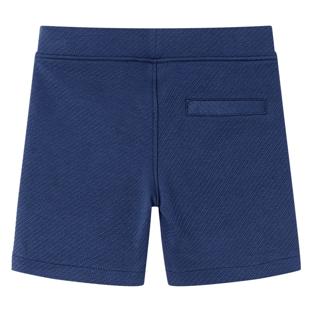 Produktbild för Barnshorts med snöre mörkblå 140