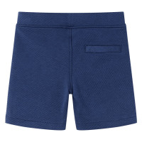 Produktbild för Barnshorts med snöre mörkblå 140