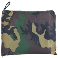 Produktbild för Regnställ med Huva Herrar Tvådelat Camouflage L
