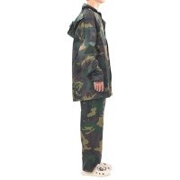 Produktbild för Regnställ med Huva Herrar Tvådelat Camouflage L