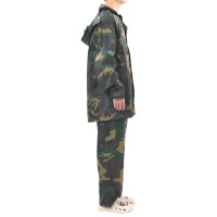 Produktbild för Regnställ med Huva Herrar Tvådelat Camouflage XL