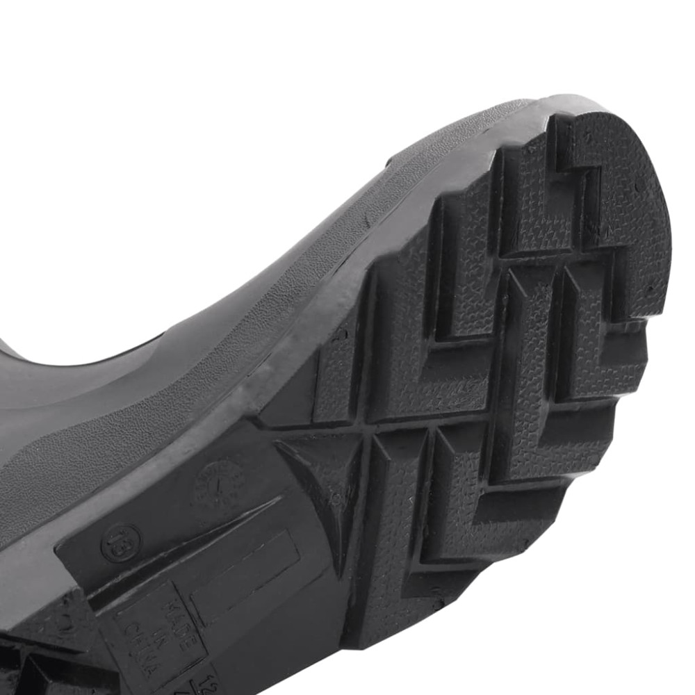 Produktbild för Regnstövlar svart strl 40 PVC