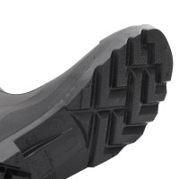 Produktbild för Regnstövlar svart strl 46 PVC