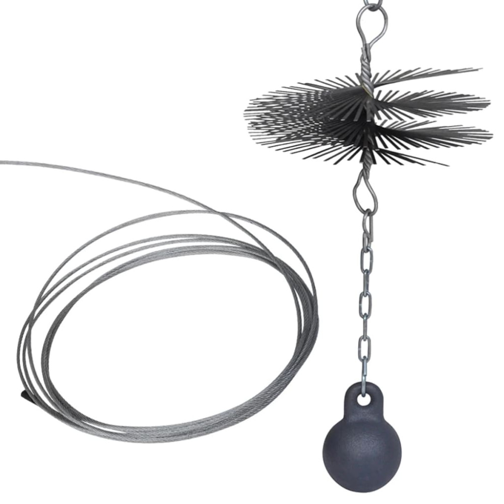Produktbild för Rund Skorsten Rengöringsborste Dia. 25 cm
