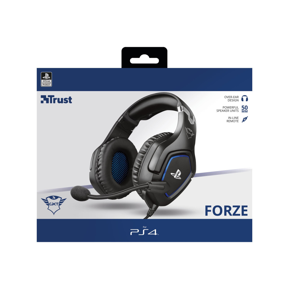 Produktbild för Trust Gaming GXT 488 Forze - headset - 3,5 mm kontakt