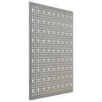 Produktbild för Väggmonterade verktygstavlor 3 st 40x58 cm stål