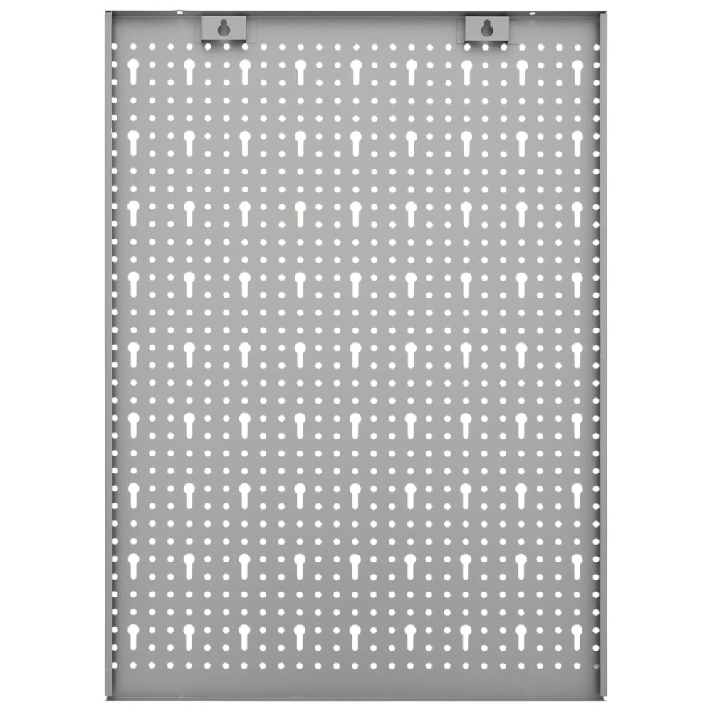 Produktbild för Väggmonterade verktygstavlor 3 st 40x58 cm stål