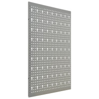 Produktbild för Väggmonterade verktygstavlor 4 st 40x58 cm stål