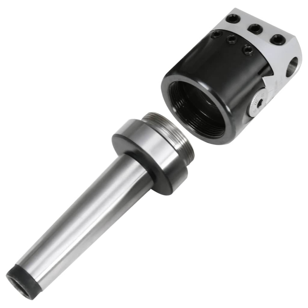 Produktbild för F1-12 Borrchuck 50 mm med MT3-M12 skaft för svarvfräsning