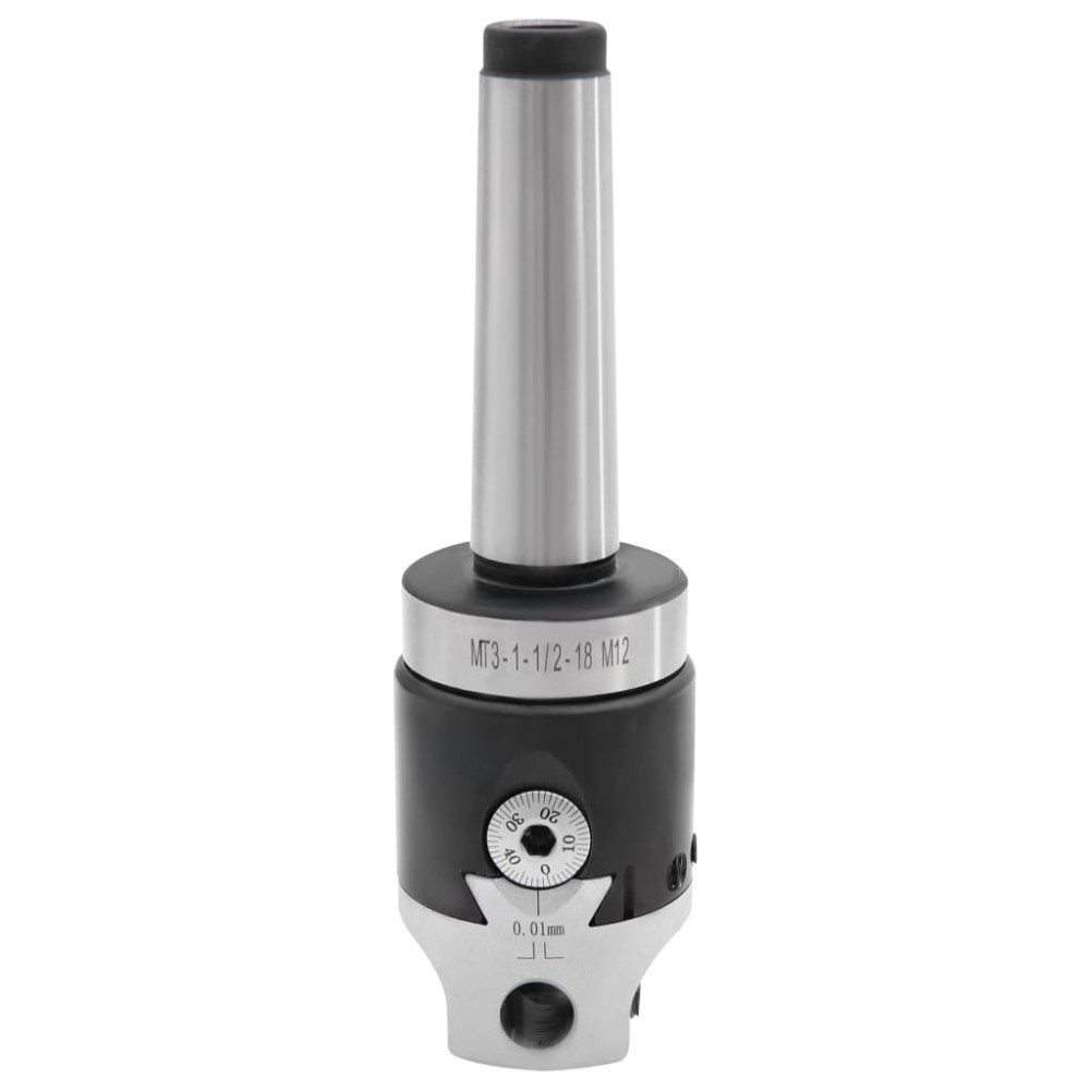 Produktbild för F1-12 Borrchuck 50 mm med MT3-M12 skaft för svarvfräsning