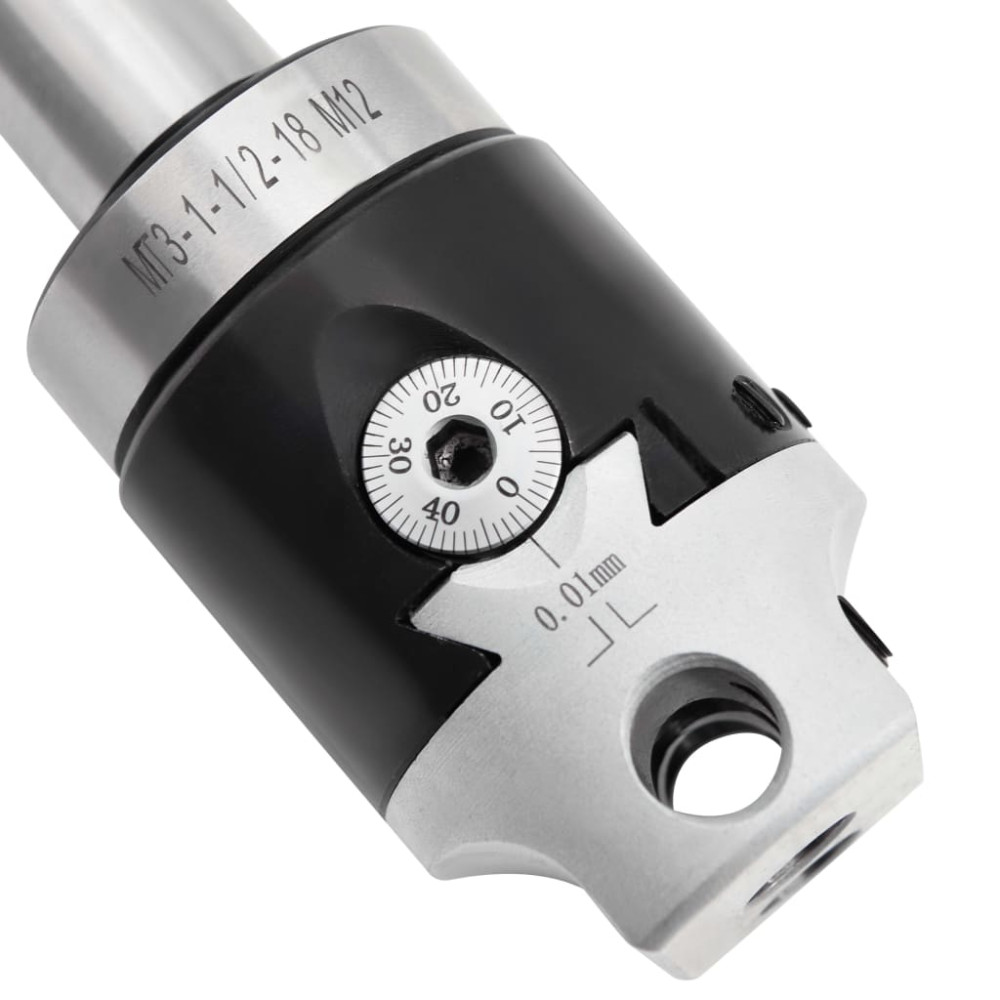Produktbild för F1-12 Borrchuck 50 mm med MT3-M12 skaft för svarvfräsning