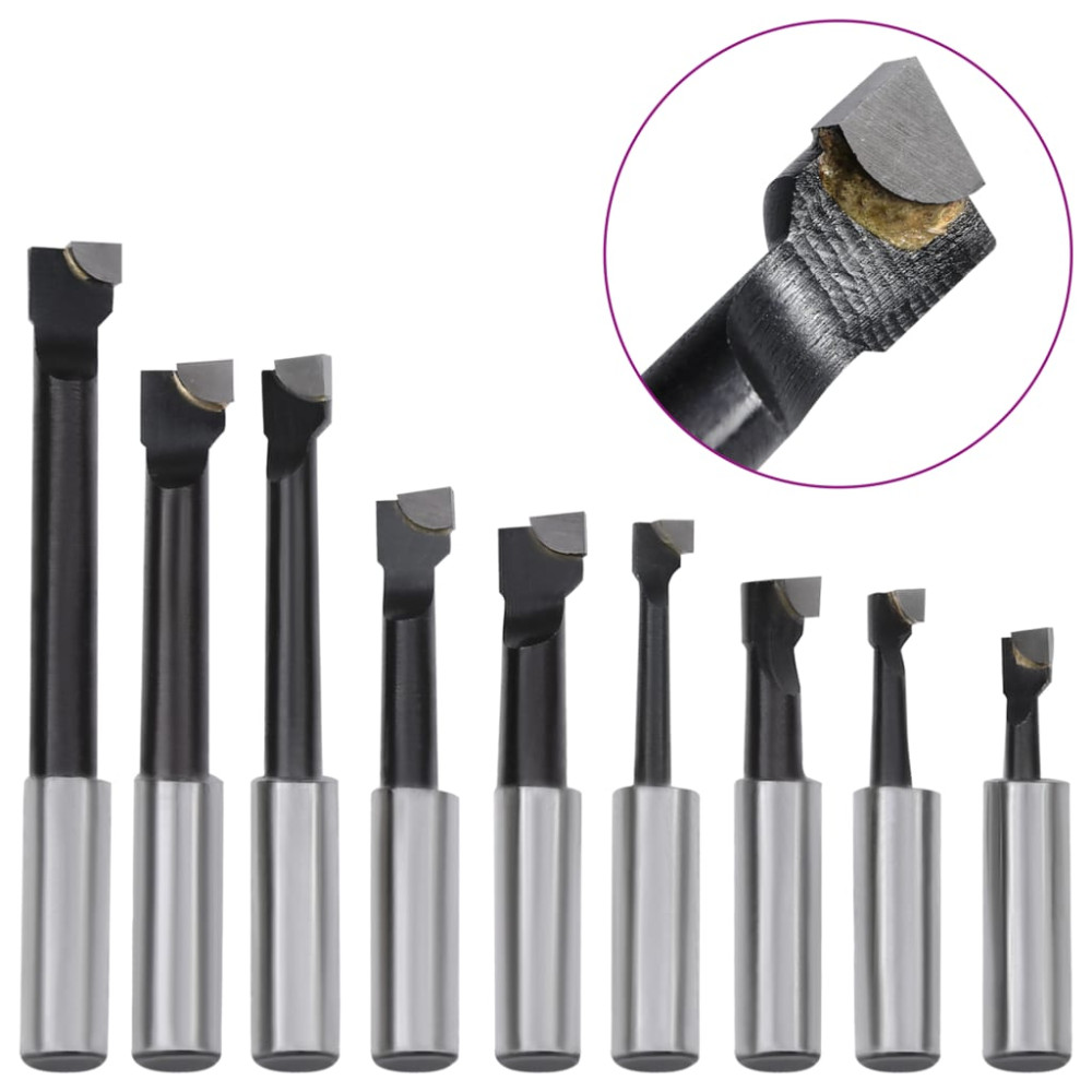 Produktbild för Borrverktygssats 15 delar 50 mm borrchuck F1-12 MT2-M10
