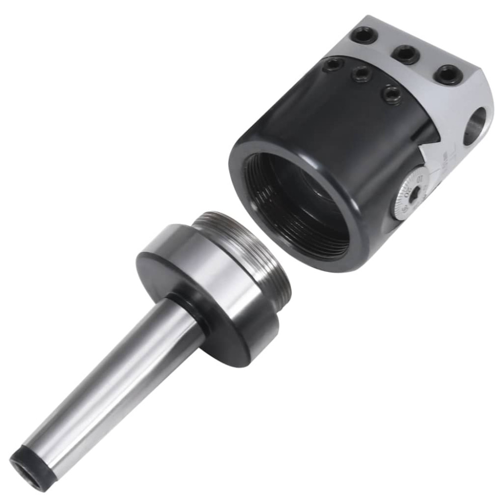 Produktbild för Borrverktygssats 15 delar 50 mm borrchuck F1-12 MT2-M10