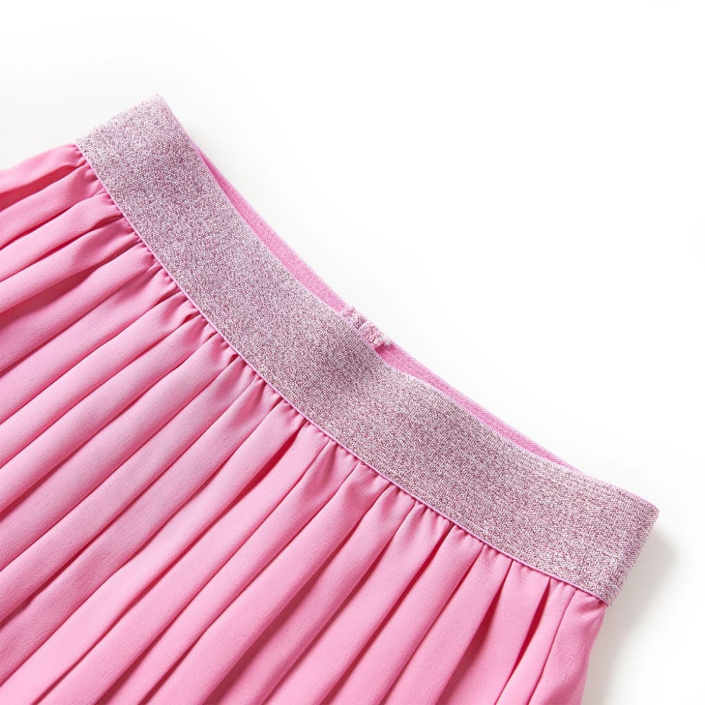Produktbild för Plisserad kjol för barn rosa 128