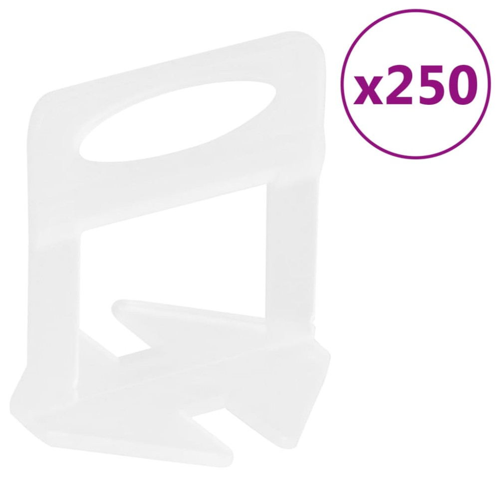 Produktbild för Nivådistanser 250 st 1,5 mm