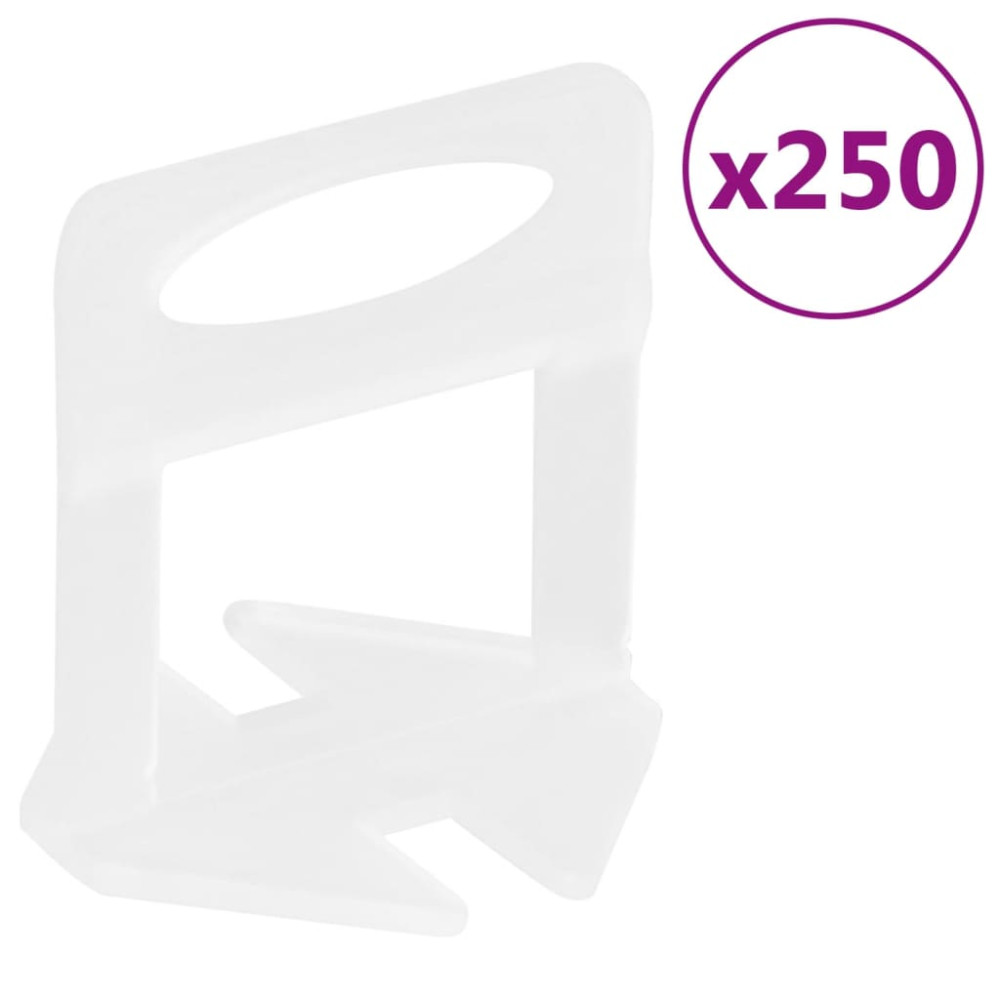 Produktbild för Nivådistanser 250 st 3 mm