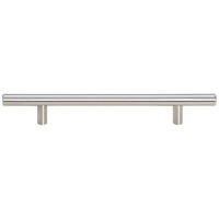 Produktbild för Skåphandtag 10 st silver 160 mm rostfritt stål