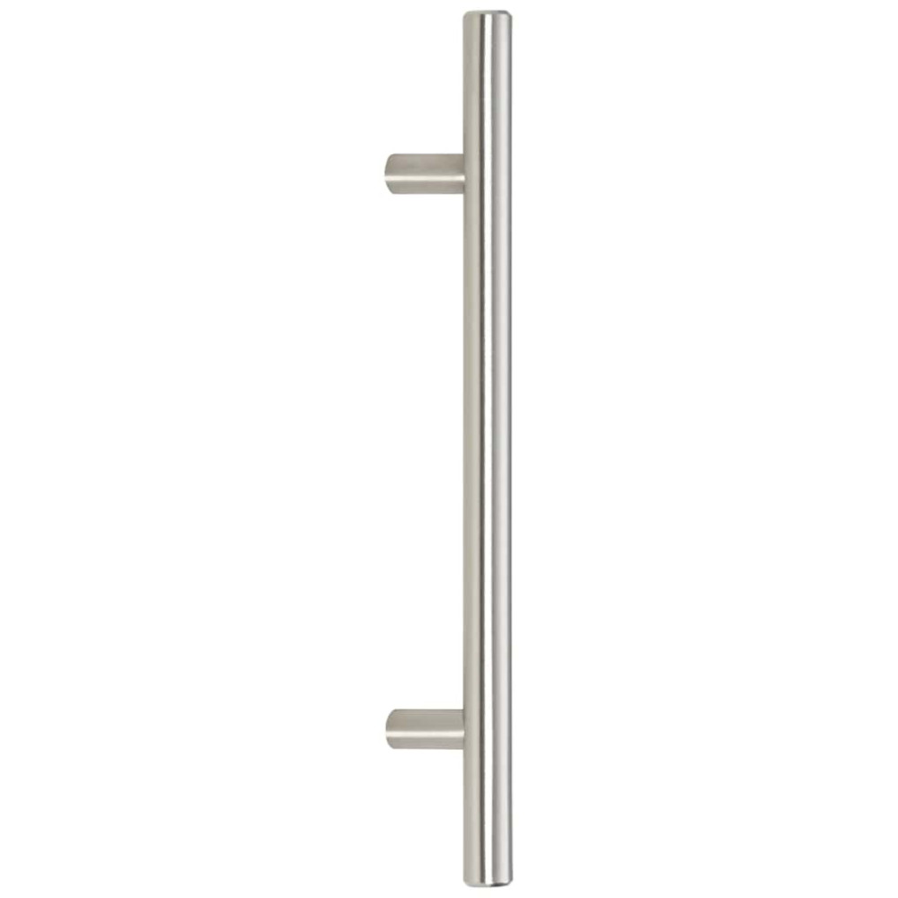 Produktbild för Skåphandtag 10 st silver 160 mm rostfritt stål