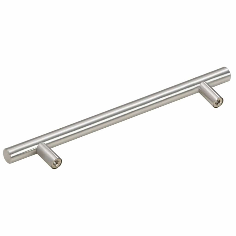 Produktbild för Skåphandtag 10 st silver 160 mm rostfritt stål