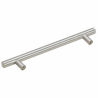 Produktbild för Skåphandtag 10 st silver 160 mm rostfritt stål