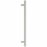 Produktbild för Skåphandtag 5 st silver 224 mm rostfritt stål