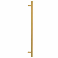 Produktbild för Skåphandtag 5 st guld 480 mm rostfritt stål