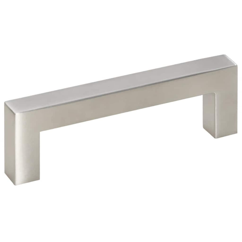 Produktbild för Skåphandtag 10 st silver 96 mm rostfritt stål