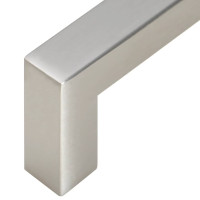 Produktbild för Skåphandtag 10 st silver 96 mm rostfritt stål