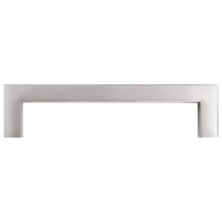 Produktbild för Skåphandtag 10 st silver 128 mm rostfritt stål