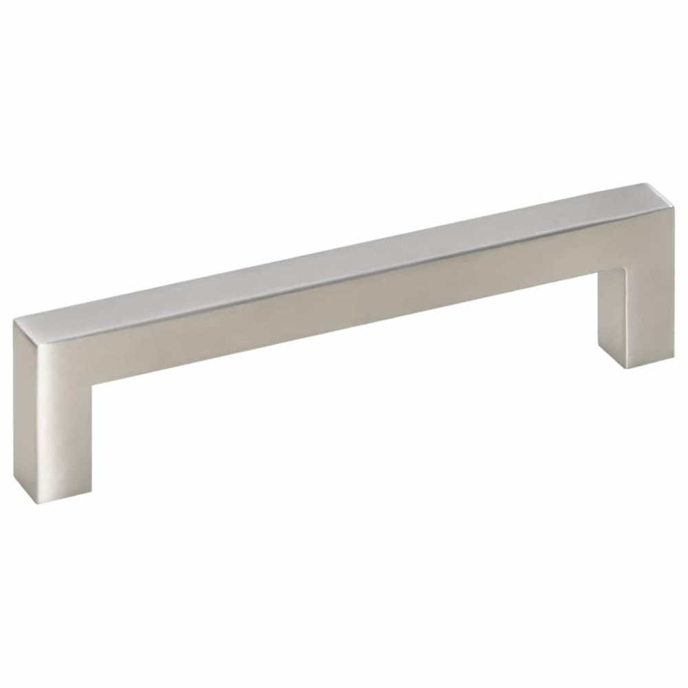 Produktbild för Skåphandtag 10 st silver 128 mm rostfritt stål