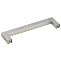 Produktbild för Skåphandtag 10 st silver 128 mm rostfritt stål