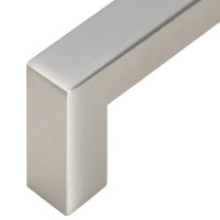 Produktbild för Skåphandtag 5 st silver 224 mm rostfritt stål