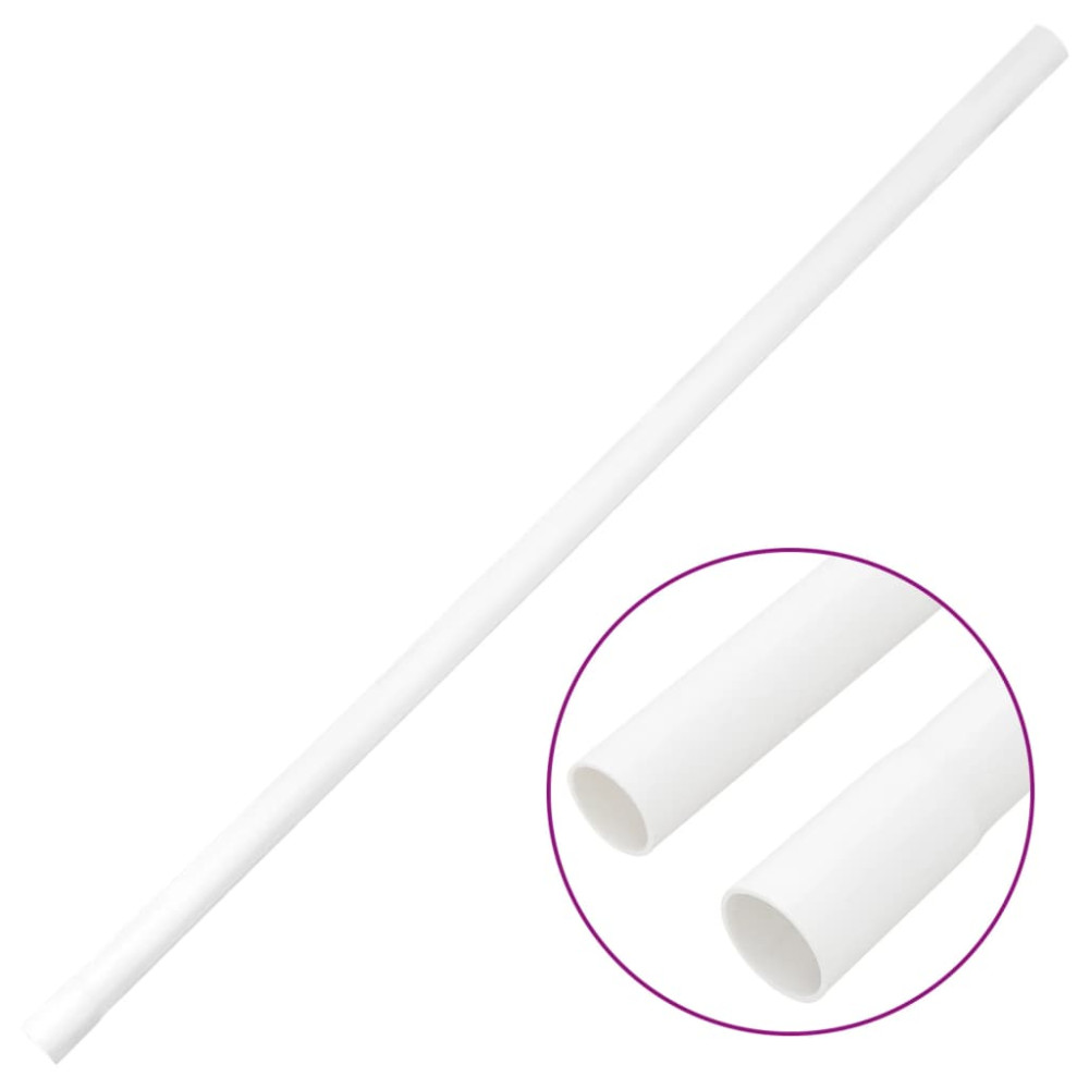 Produktbild för Kabelkanal med klämmor Ø20 mm 30 m PVC