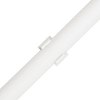 Produktbild för Kabelkanal med klämmor Ø20 mm 30 m PVC