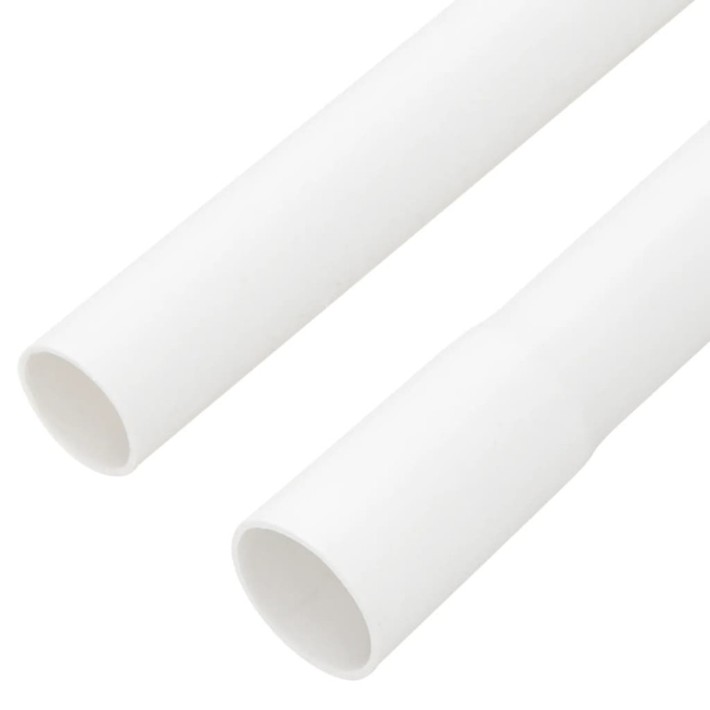 Produktbild för Kabelkanal med klämmor Ø25 mm 10 m PVC