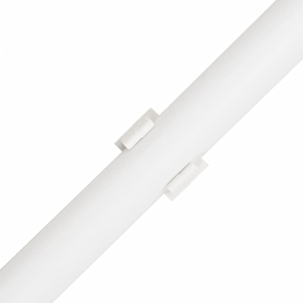 Produktbild för Kabelkanal med klämmor Ø25 mm 10 m PVC
