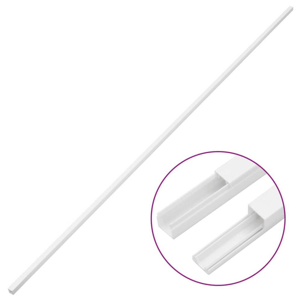 Produktbild för Kabelkanal 15x10 mm 10 m PVC