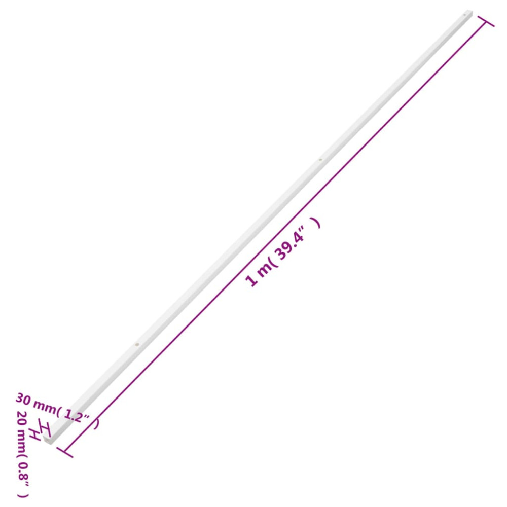 Produktbild för Kabelkanal 30x20 mm 10 m PVC