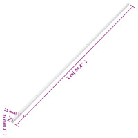 Produktbild för Kabelkanal 25x25 mm 10 m PVC
