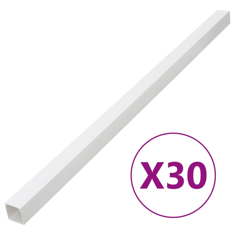 Produktbild för Kabelkanal 60x40 mm 30 m PVC