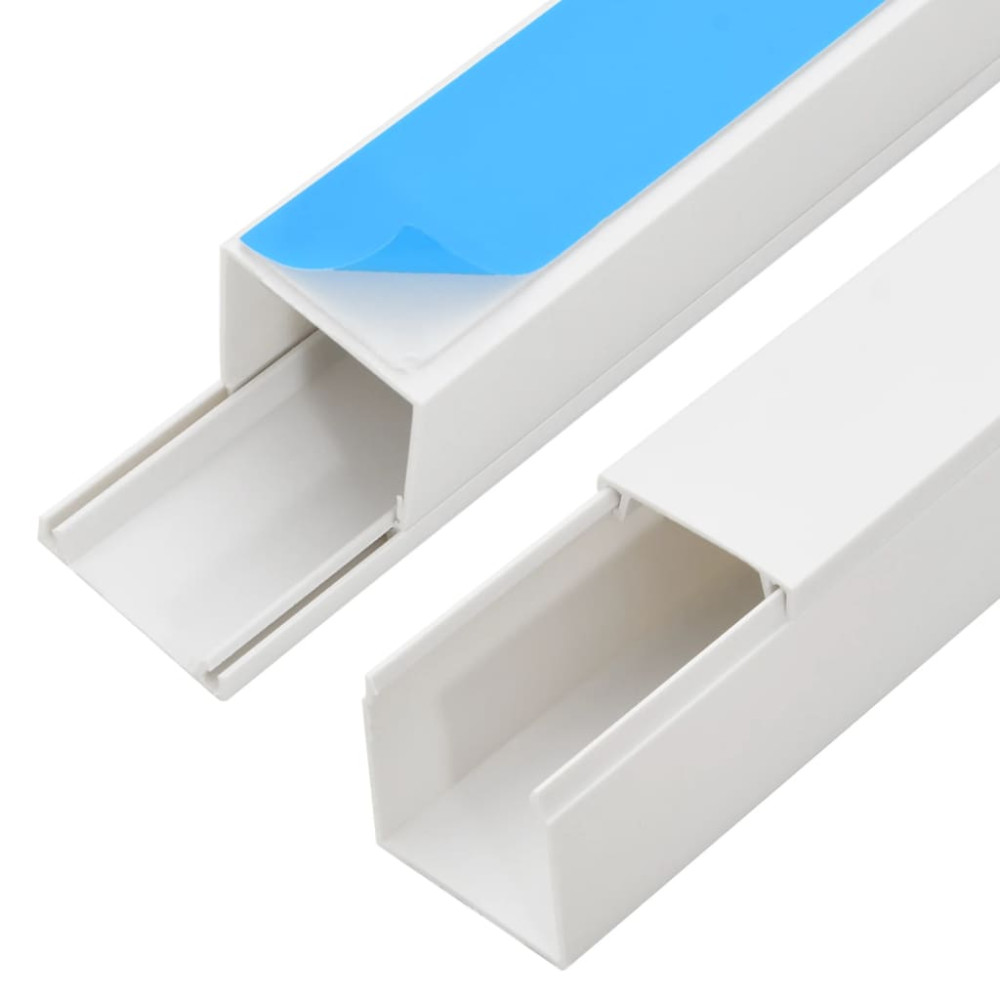 Produktbild för Kabelkanal självhäftande 30x20 mm 30 m PVC