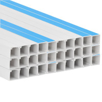 Produktbild för Kabelkanal självhäftande 25x16 mm 30 m PVC