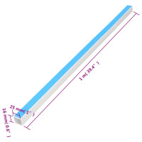 Produktbild för Kabelkanal självhäftande 25x16 mm 30 m PVC