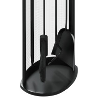 Produktbild för 5-delat verktygsset för eldstad 23x15x66 cm stål
