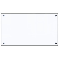 Produktbild för Stänkskydd transparent 70x40 cm härdat glas