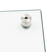Produktbild för Stänkskydd transparent 70x40 cm härdat glas