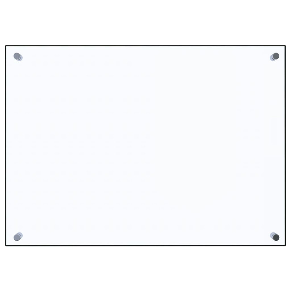 Produktbild för Stänkskydd transparent 70x50 cm härdat glas