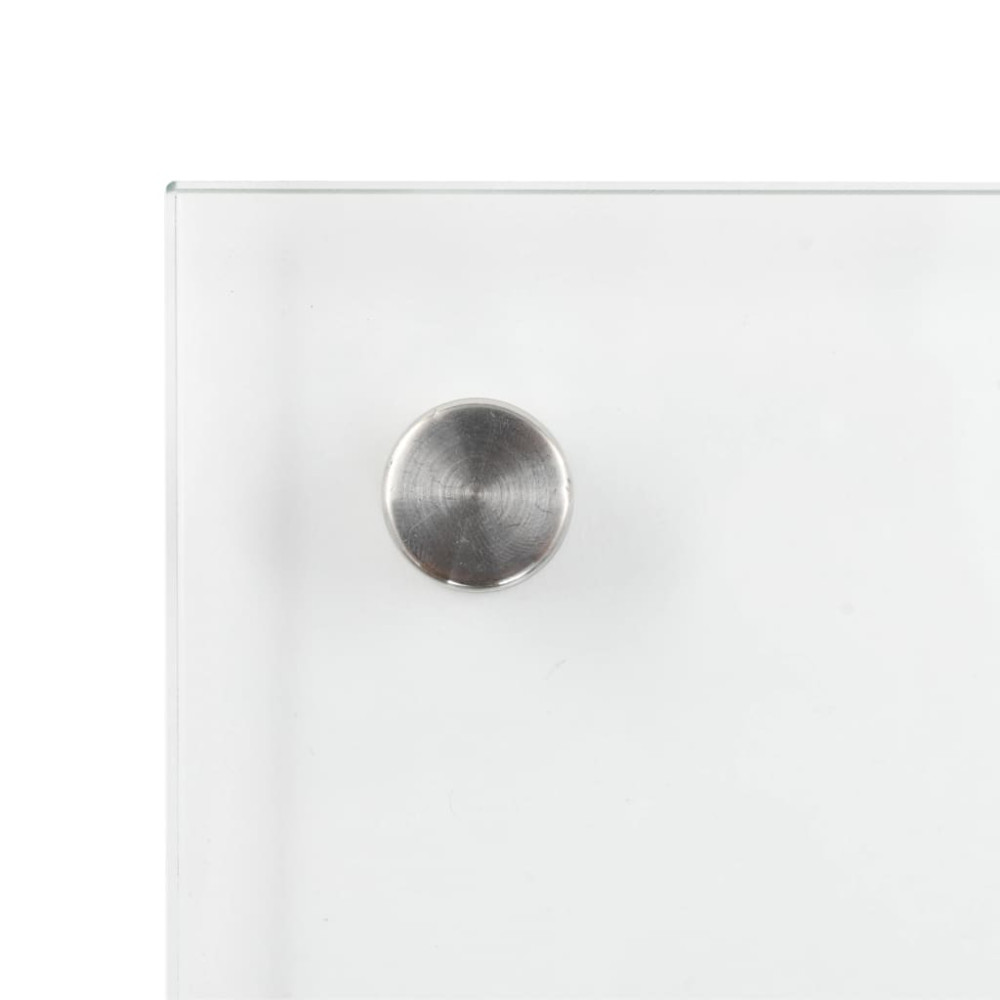 Produktbild för Stänkskydd transparent 90x40 cm härdat glas