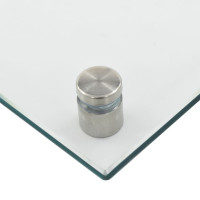 Produktbild för Stänkskydd transparent 90x40 cm härdat glas