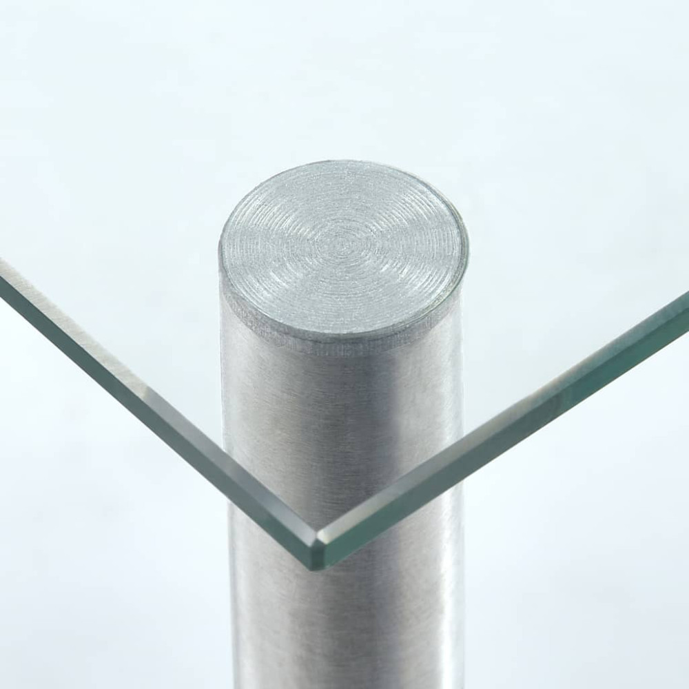 Produktbild för Kökshylla transparent 45x16x26 cm härdat glas